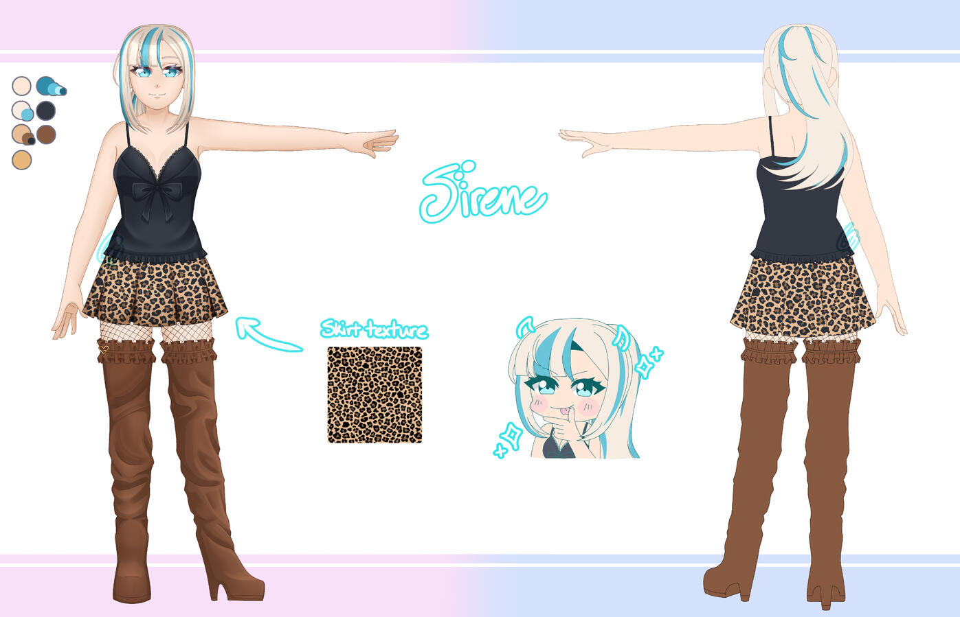 Karin Casual Design Sheet by shiro