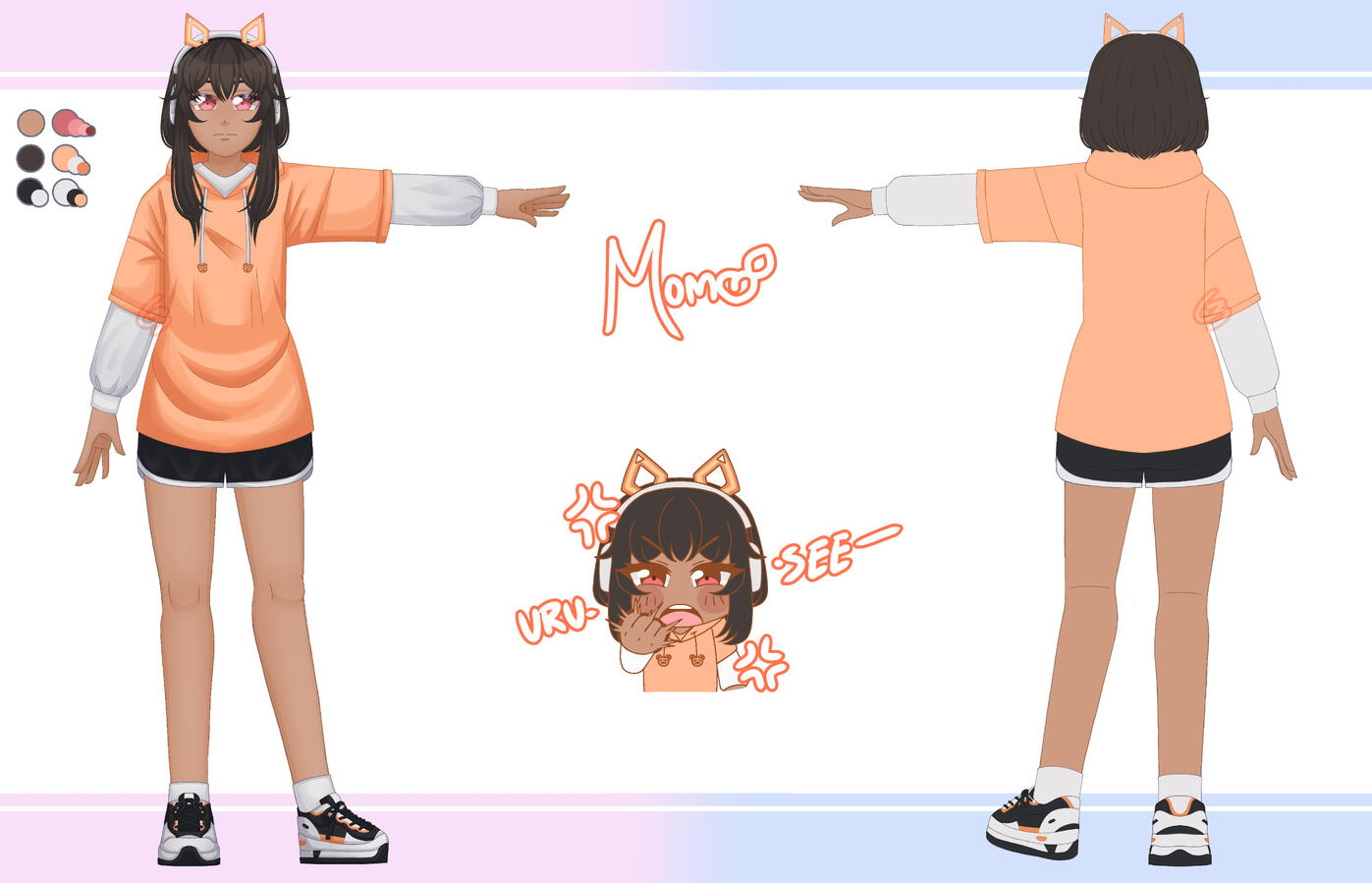 Rei Casual Design Sheet by shiro