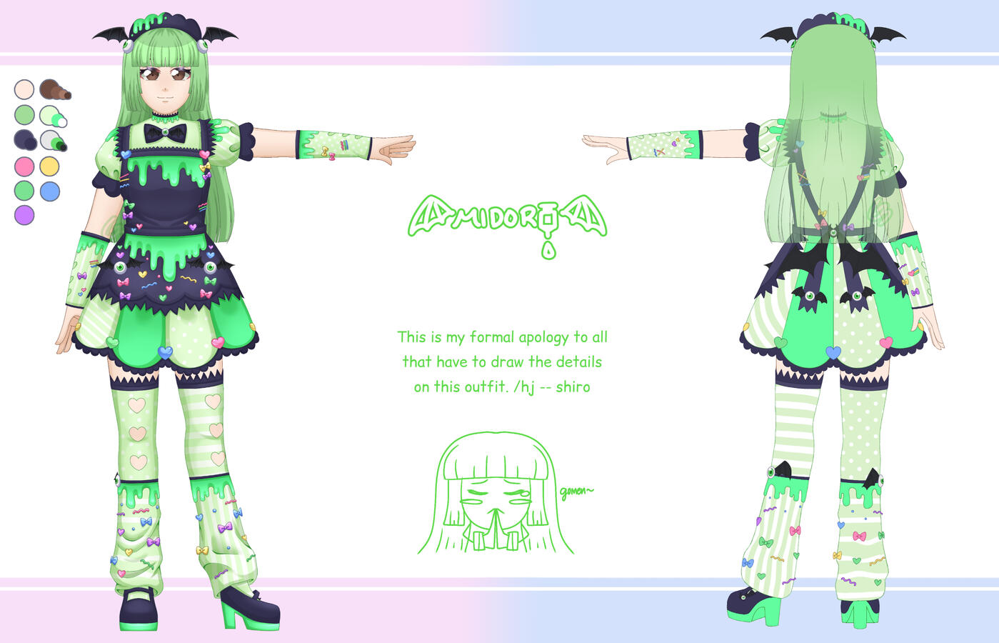 Chiaki Stage Design Sheet by shiro